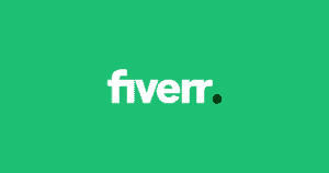 Fiverr freelancing platform logo.